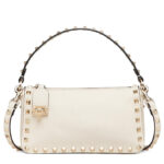 Valentino Small Rockstud Grainy Calfskin Crossbody Bag
